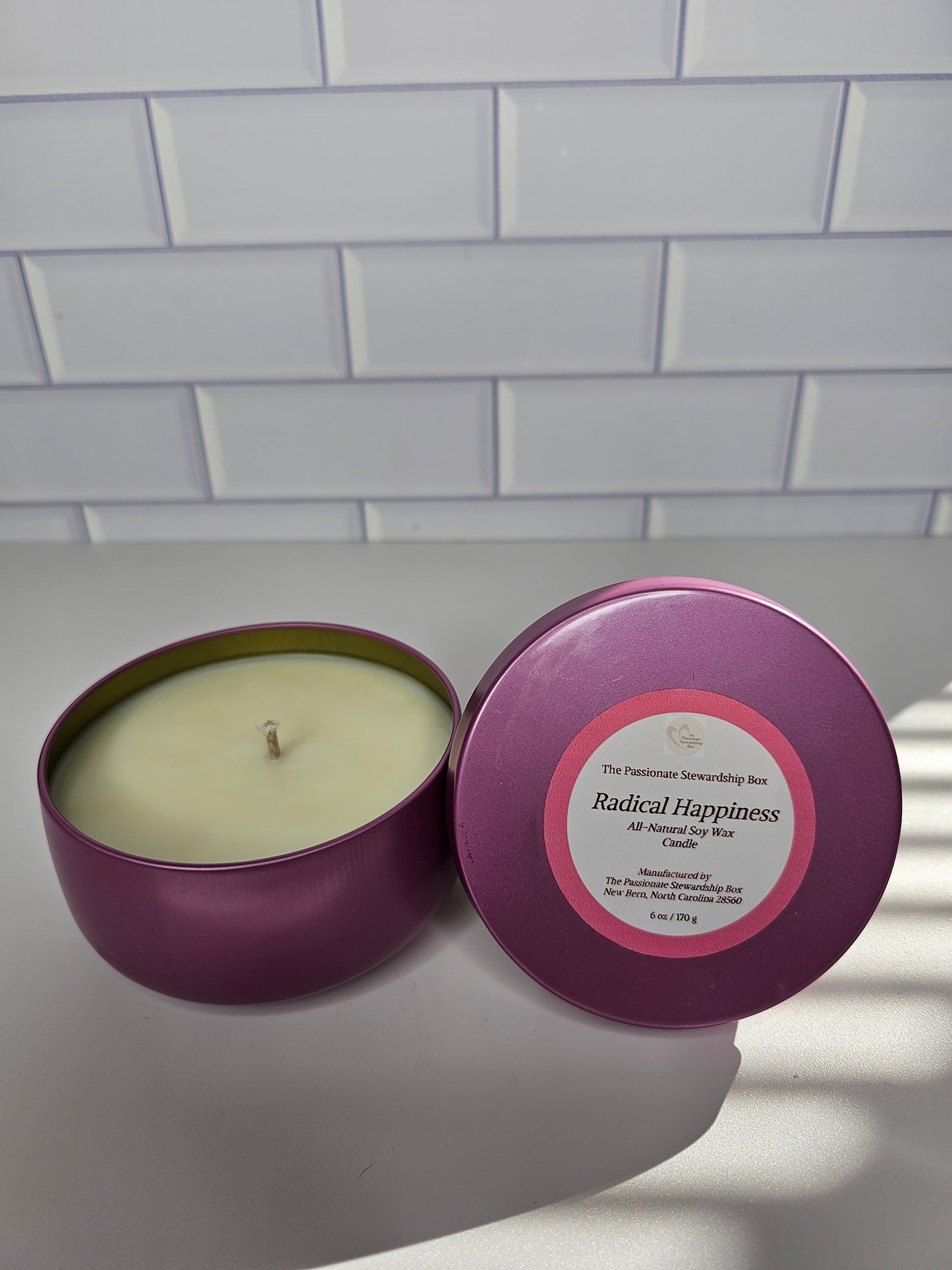 All-Natural Soy Wax Candle