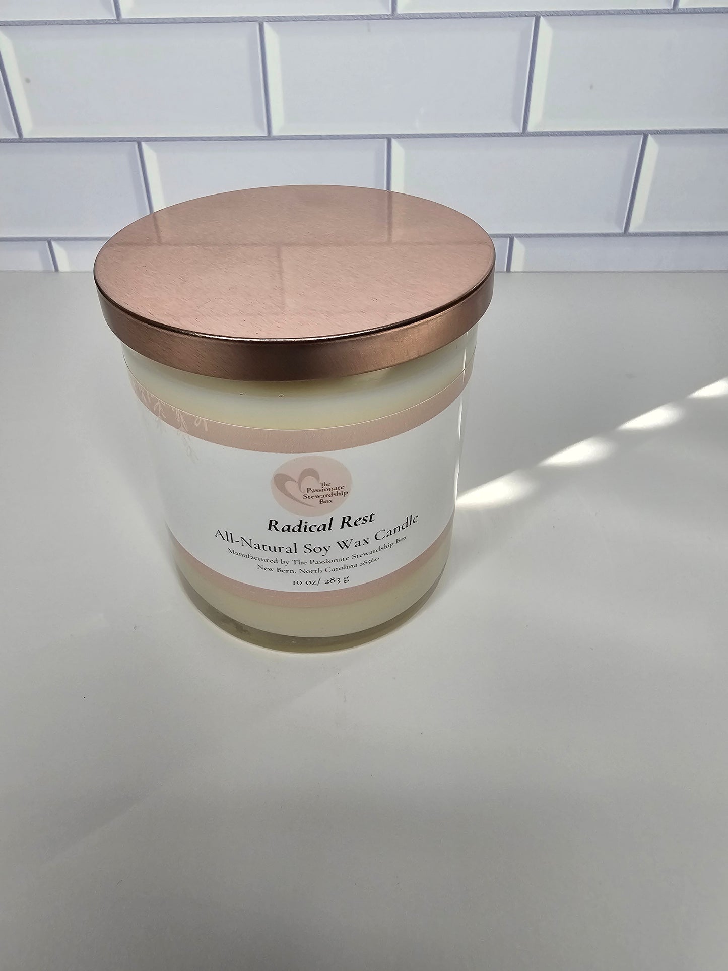 All-Natural 10 oz Soy Wax Candles (Limited Quantities Available)