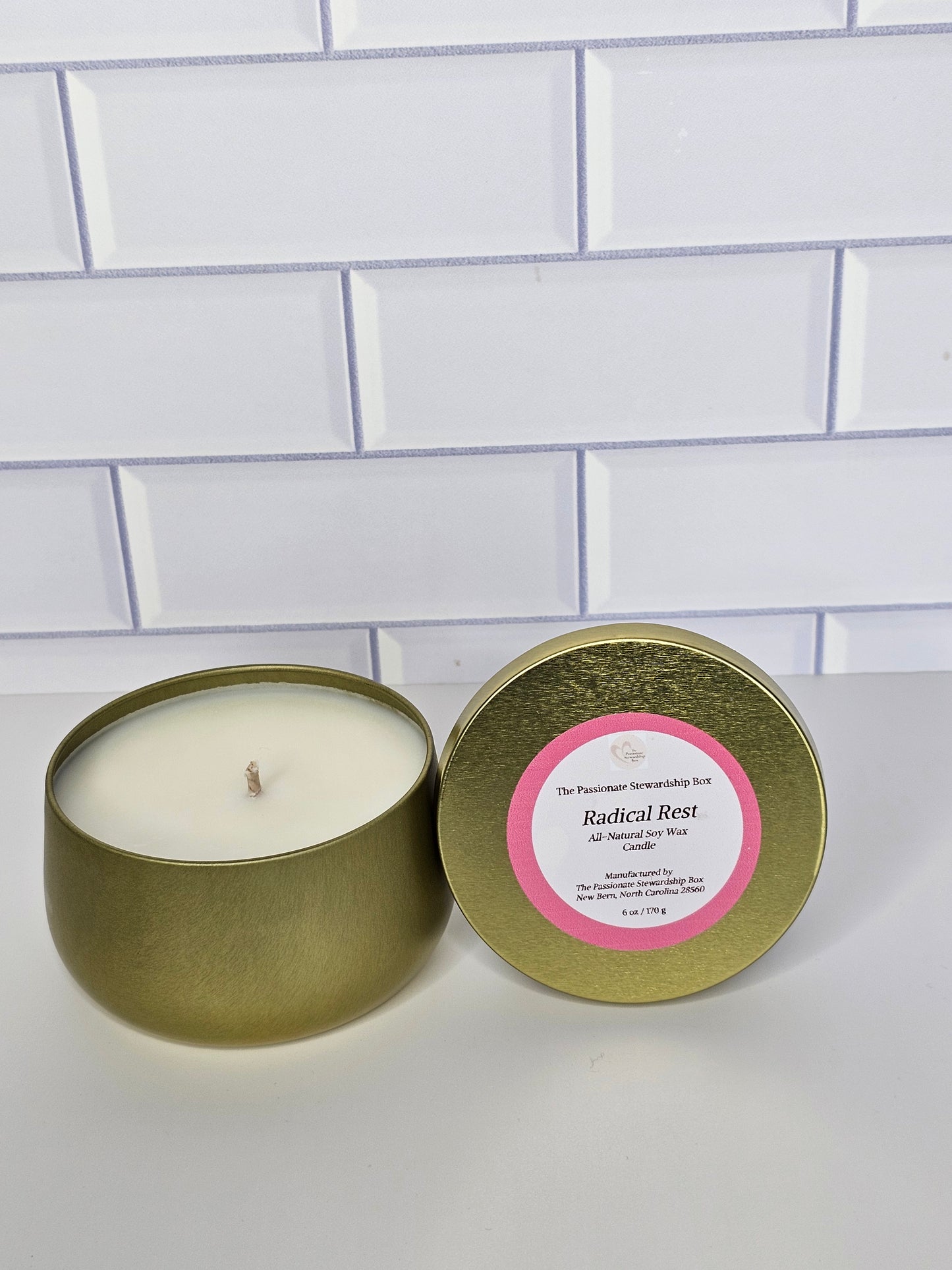 All-Natural Soy Wax Candle