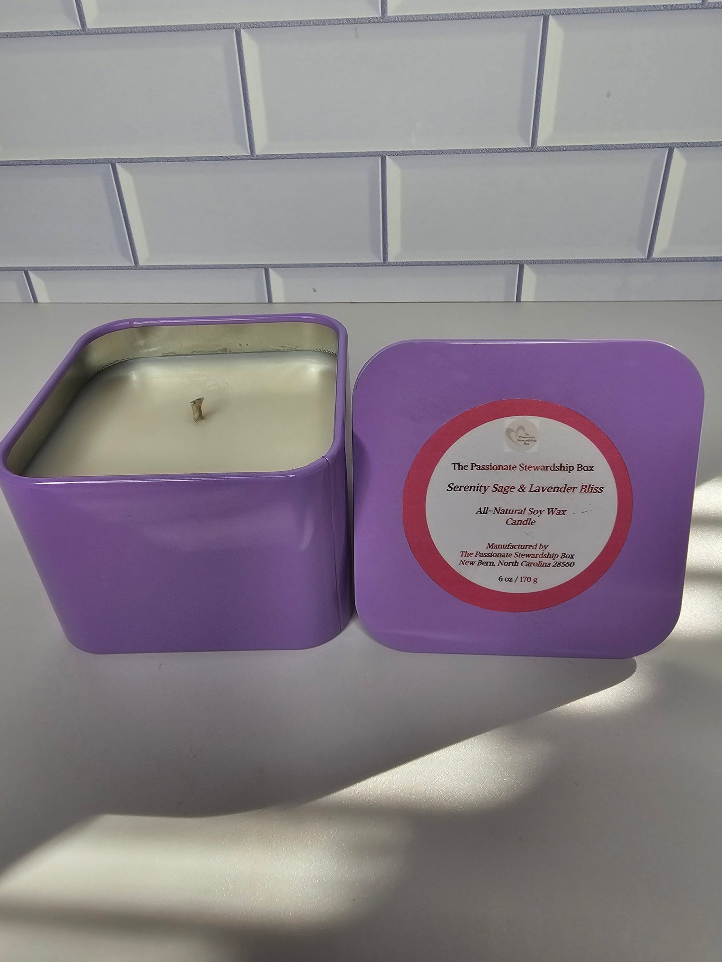 All-Natural Soy Wax Candle